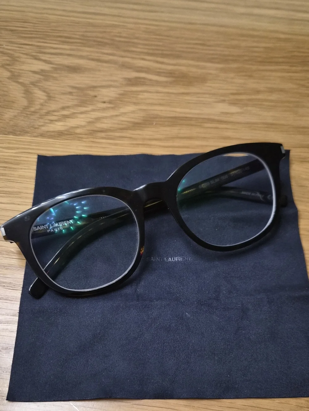 Saint Laurent Tortoise Acetate Glasses